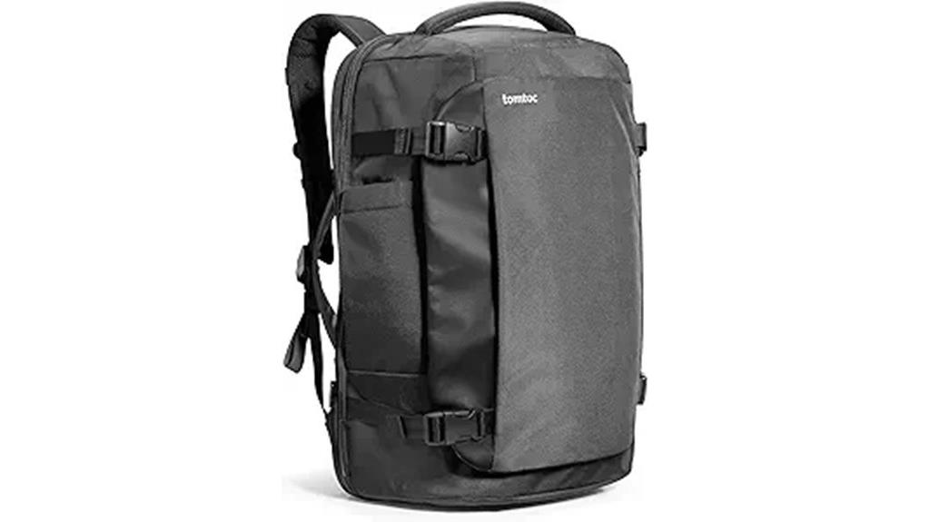 tsa friendly 40l travel backpack