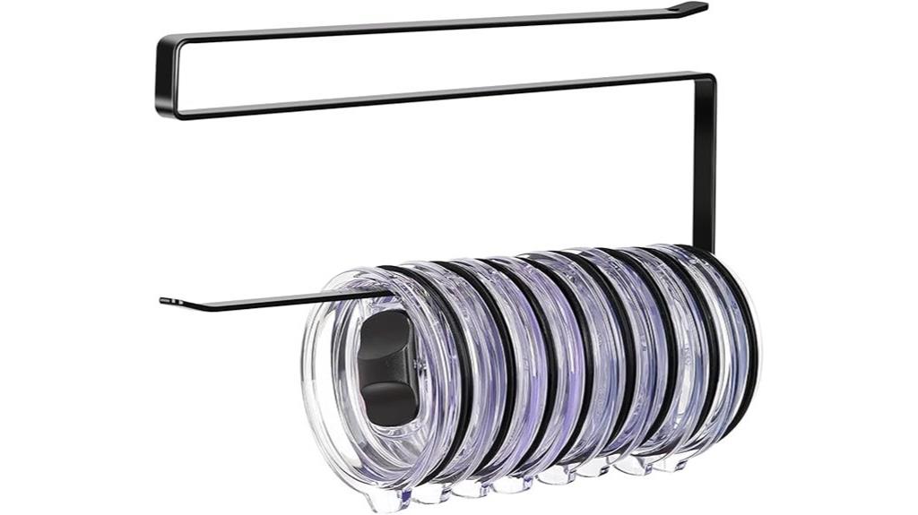 tumbler lid storage hook