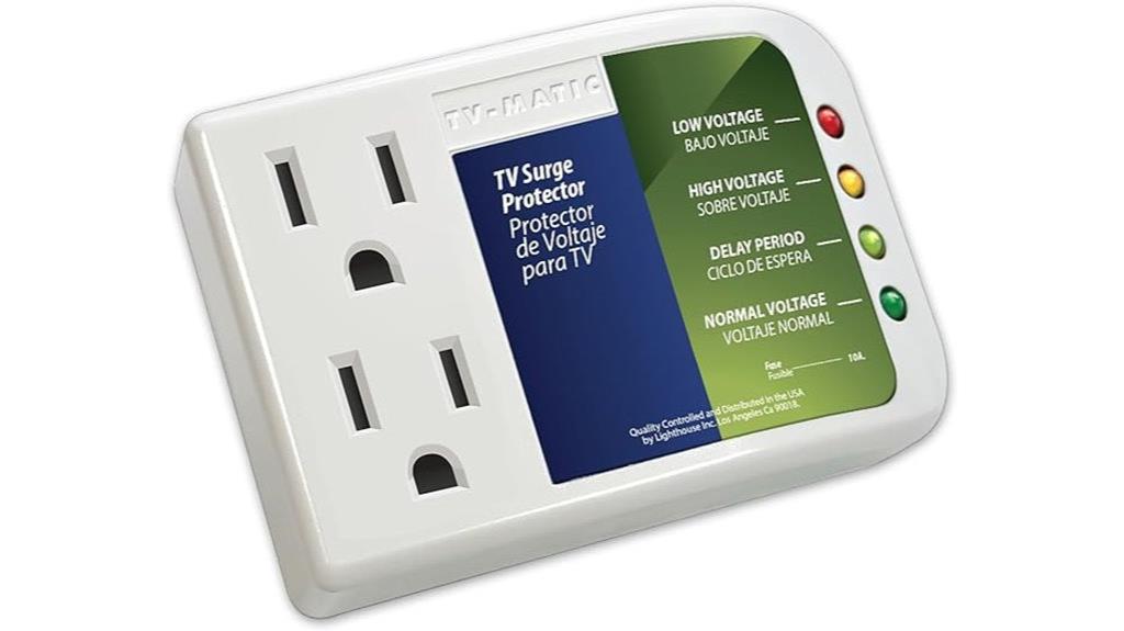 tv and console surge protector