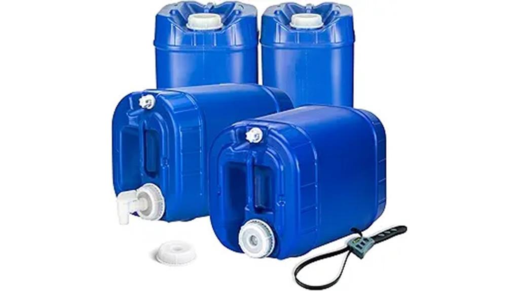 twenty gallon emergency tanks