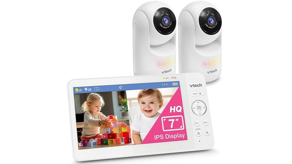twin 7 digital baby monitor
