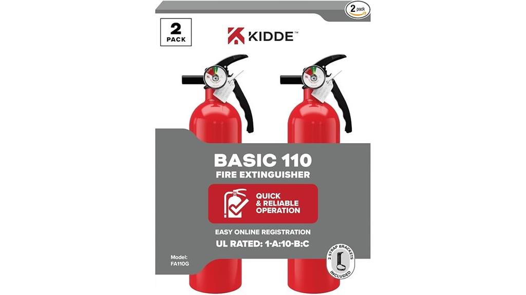two pack fire extinguishers
