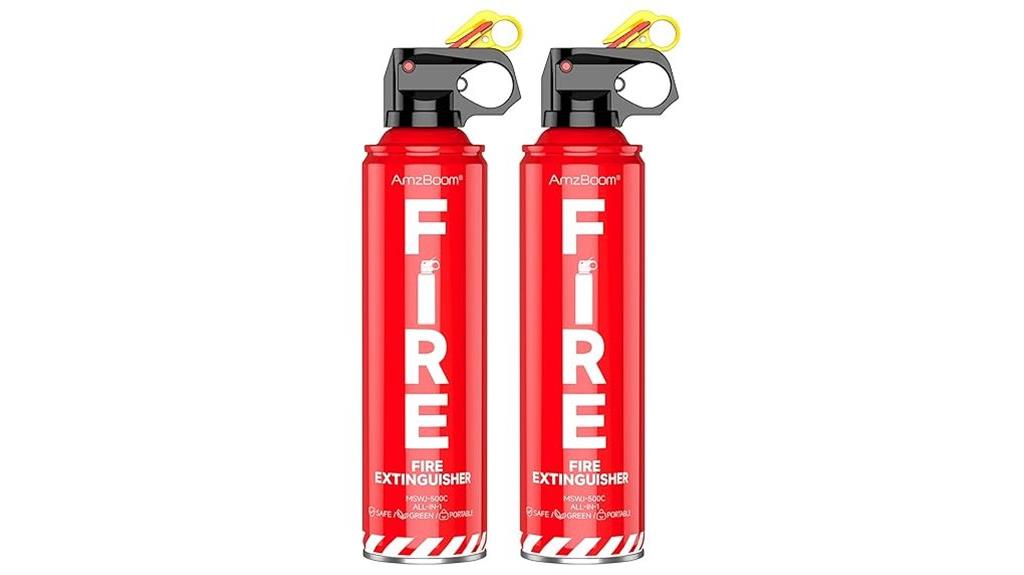 two pack multi purpose extinguishers