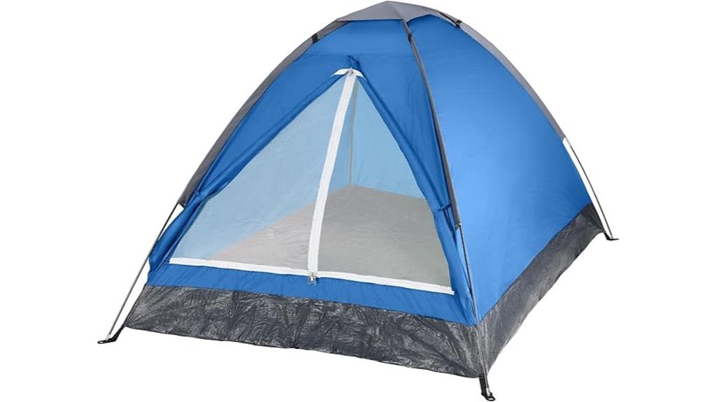two person tent with rainfly