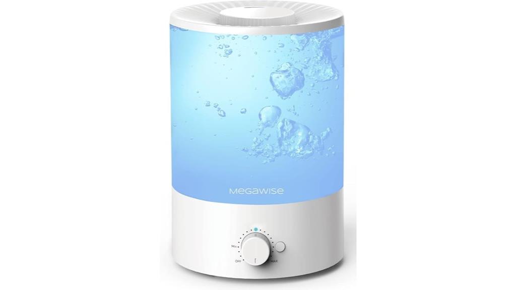 ultrasonic night light humidifier