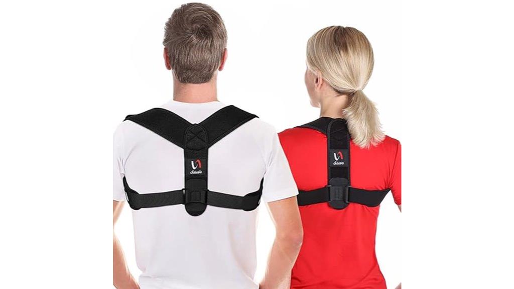 unisex posture support brace