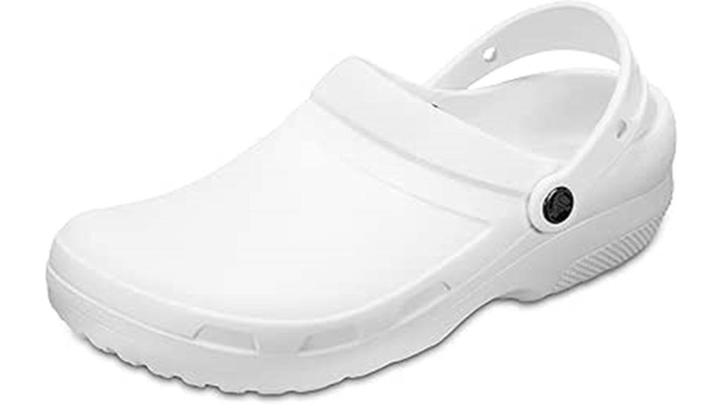unisex slip resistant work clogs