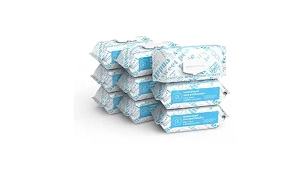unscented baby wipes pack