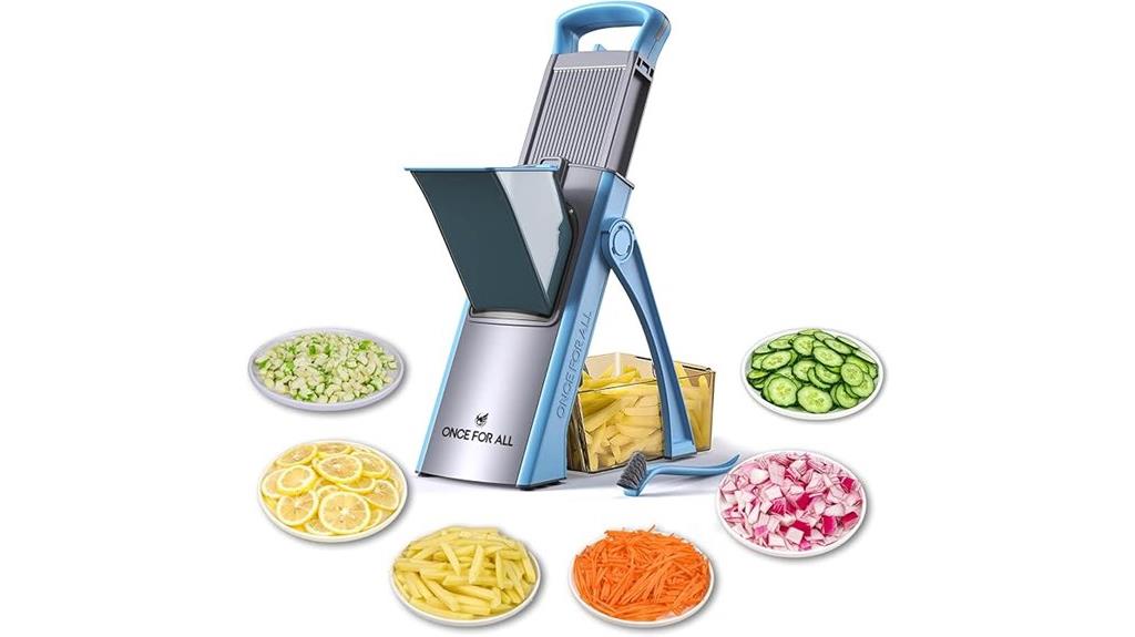 upgraded adjustable mandoline slicer
