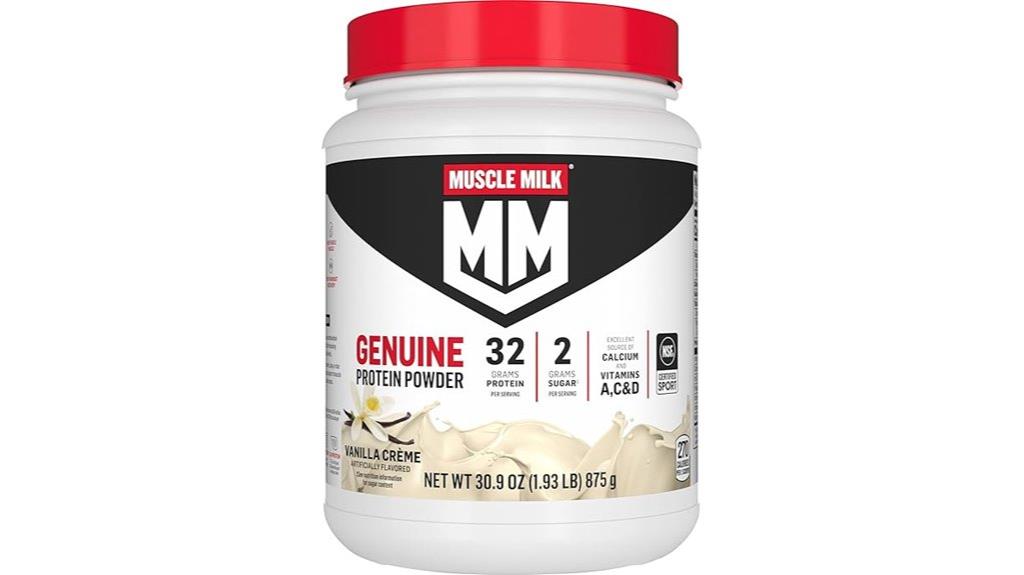 vanilla cr me protein powder