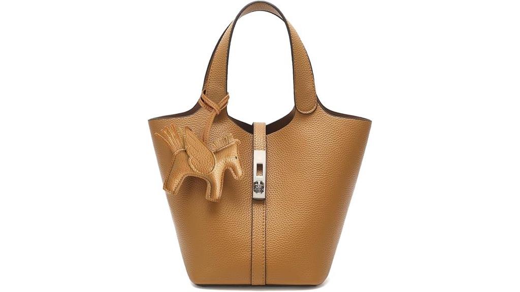 vegan leather tote