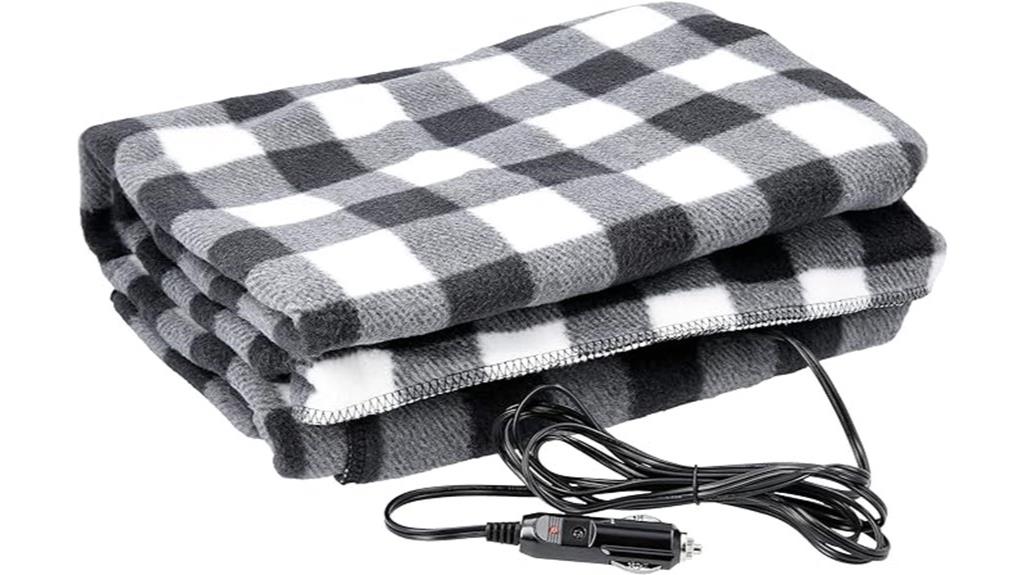 vehicle 12 volt heated blanket