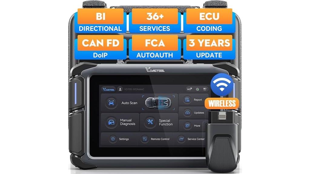 vehicle diagnostic bidirectional tool