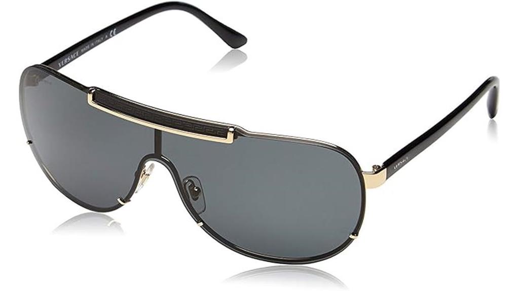 versace pilot shape sunglasses
