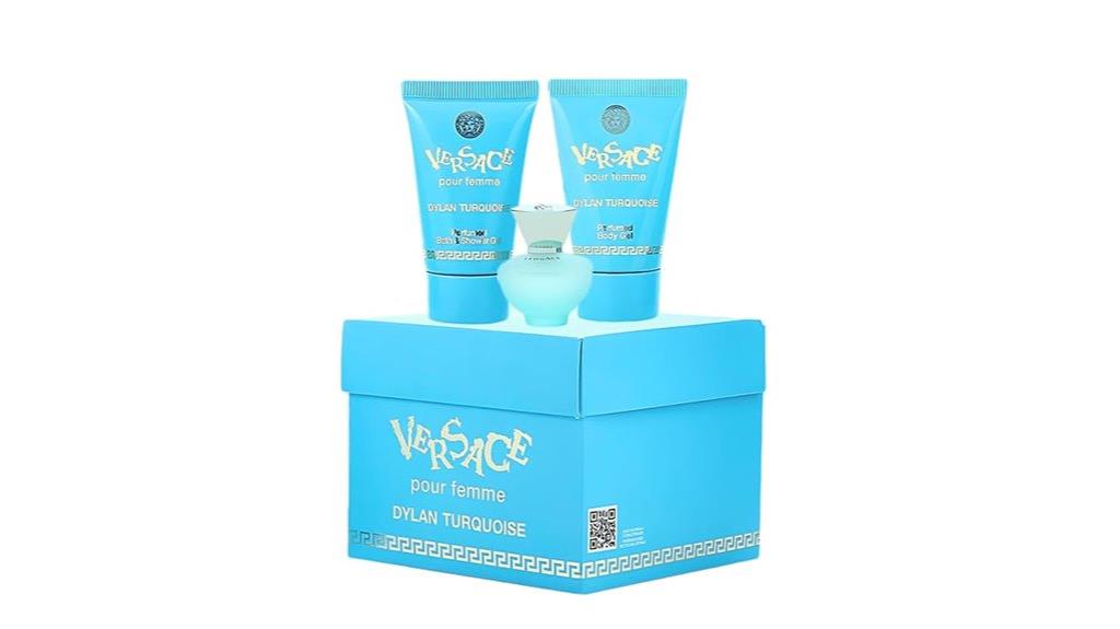 versace turquoise mini gift