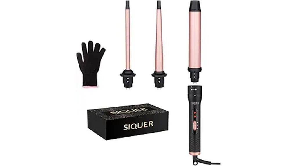 versatile curling wand kit