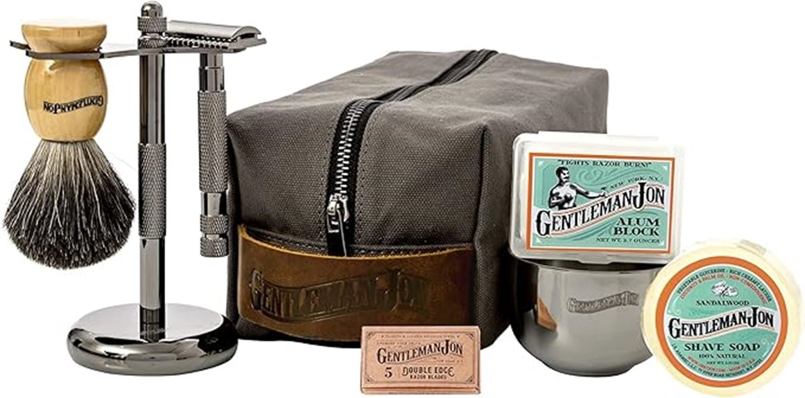 vintage gentleman grooming set