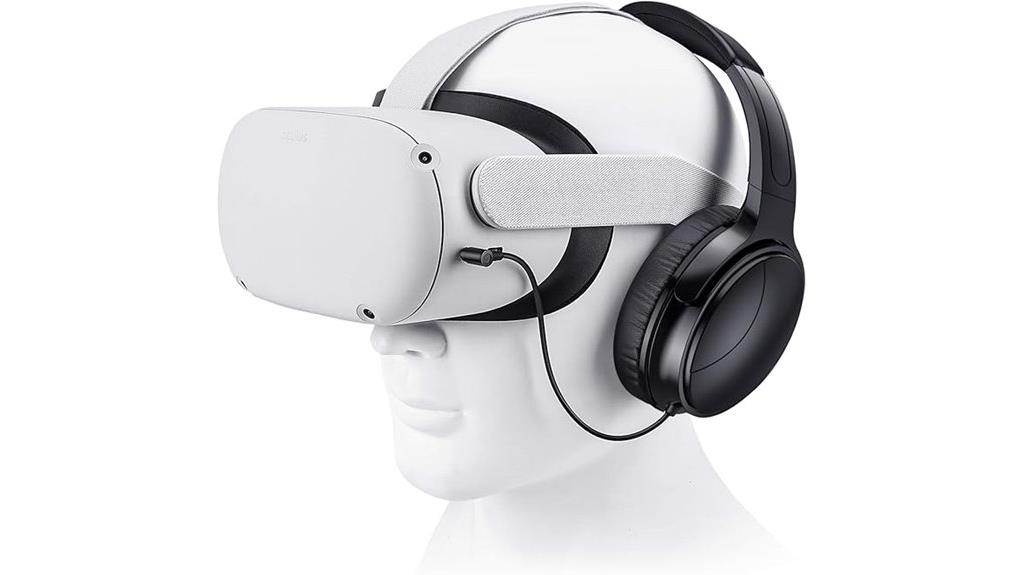 vr gaming headphones noise isolating