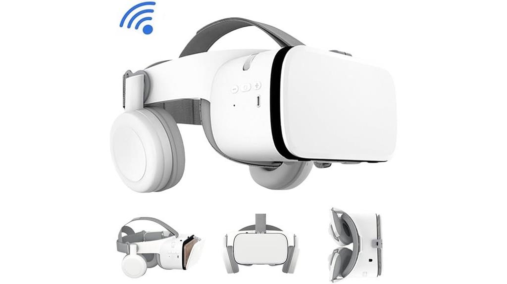 vr headset with bluetooth