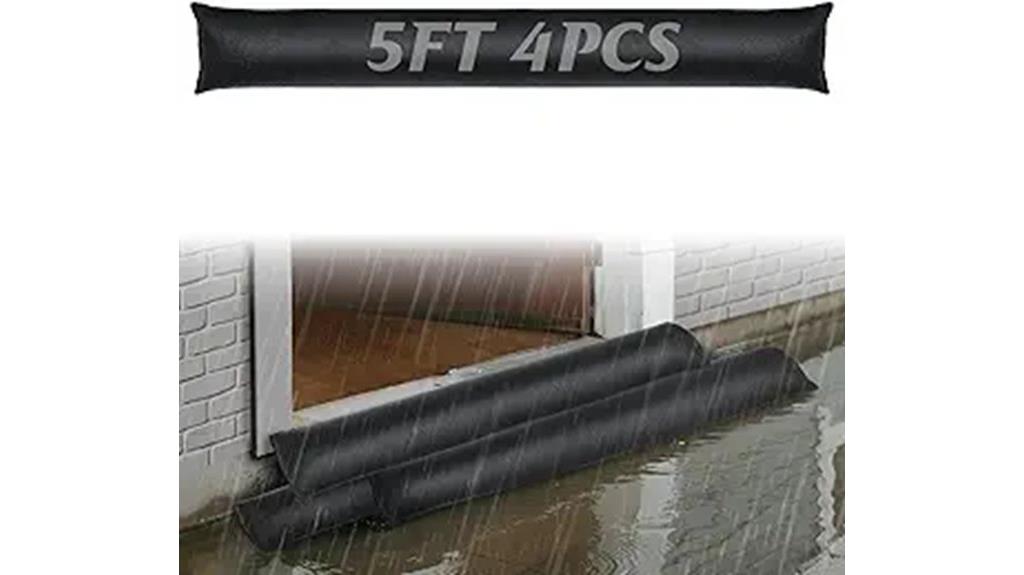 water activated flood barriers