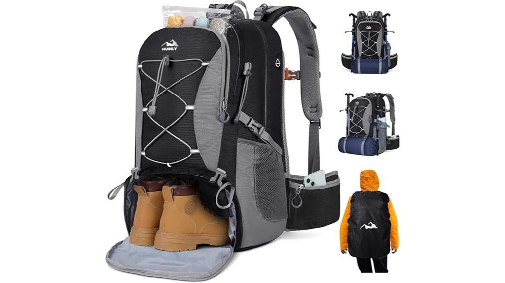 waterproof 50l hiking pack