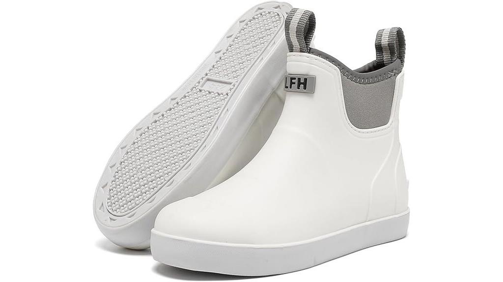 waterproof ankle rain boots