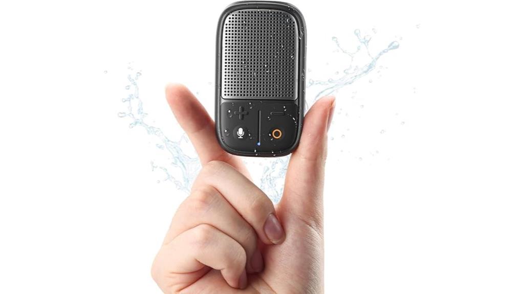 waterproof bluetooth voice speaker