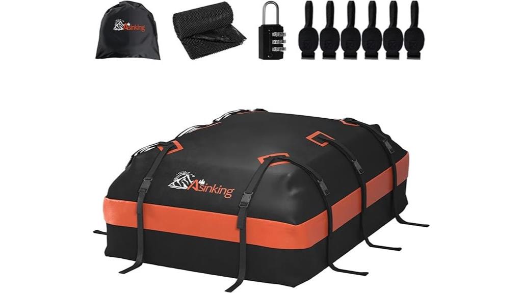 waterproof car roof bag