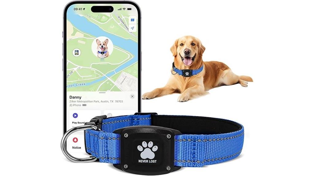 waterproof gps pet collar