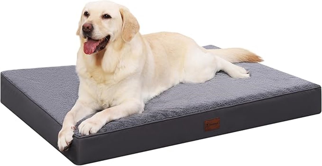 waterproof medium dog bed