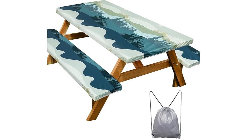 waterproof picnic table cover