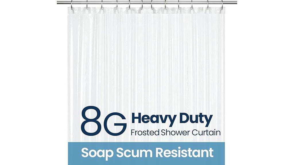 waterproof plastic shower curtain