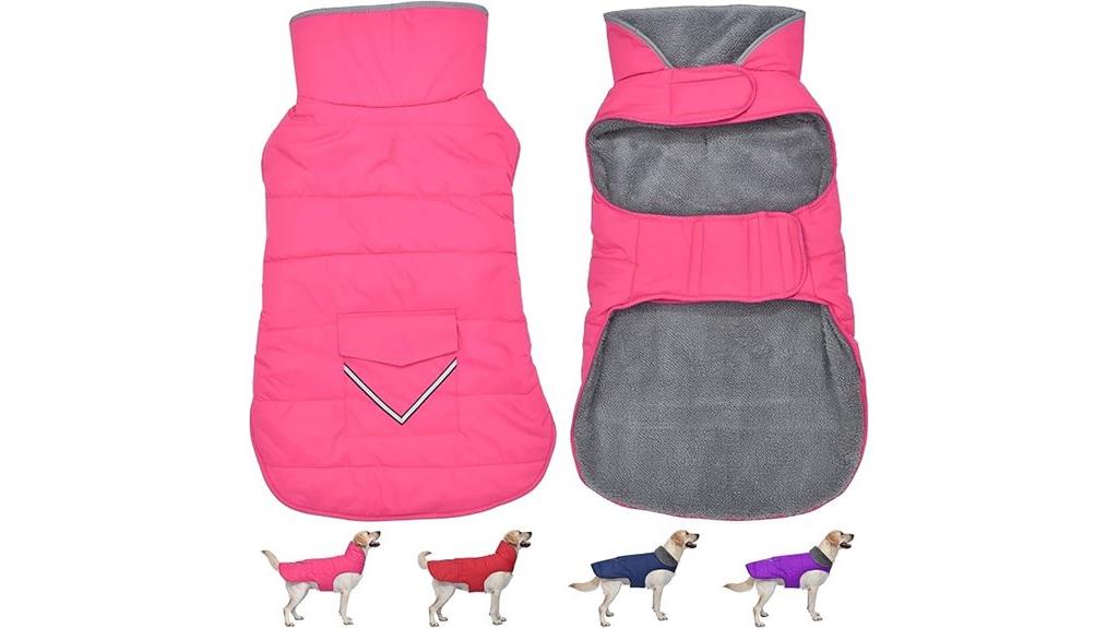 waterproof winter dog jacket