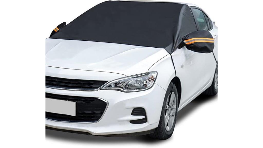 weatherproof vehicle snow shield