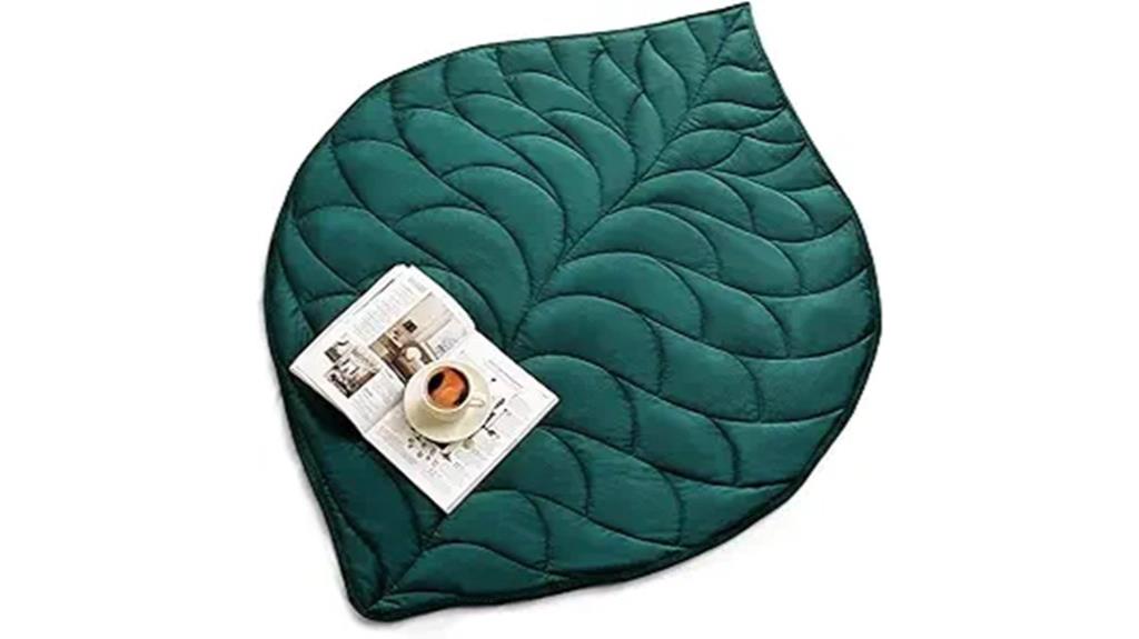 weighted velvet lap blanket