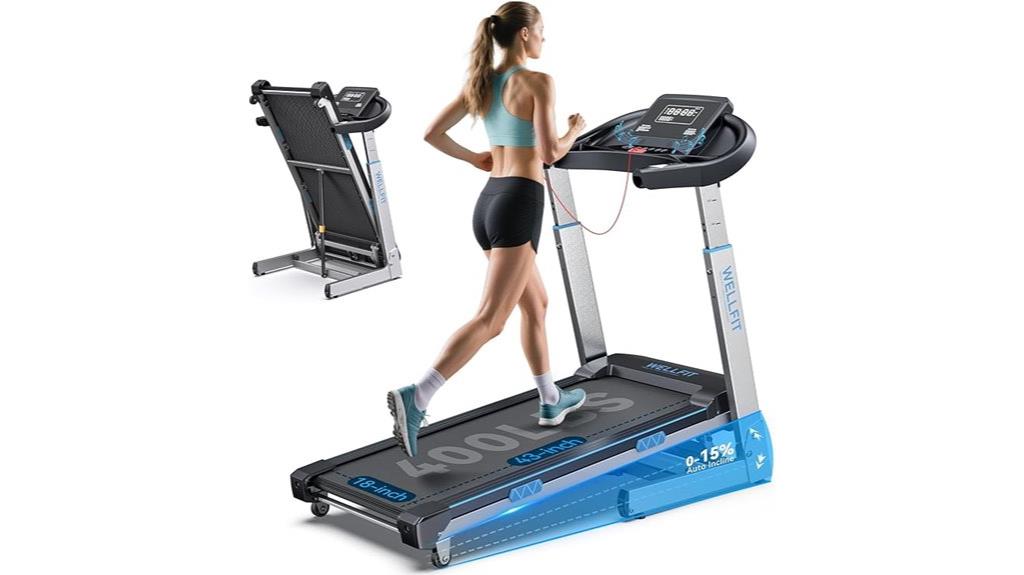 wellfit treadmill with voice