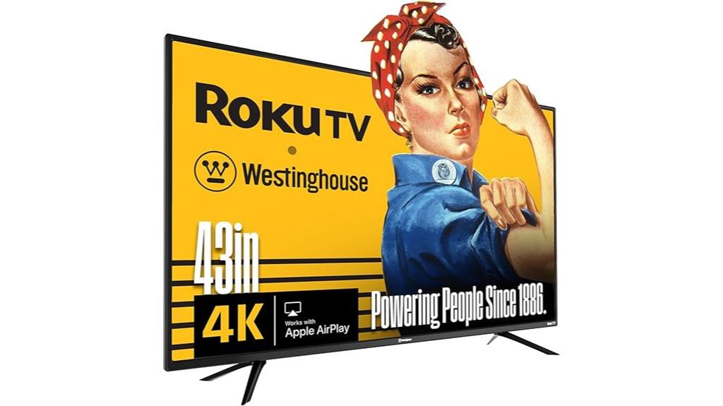 westinghouse 43 inch 4k uhd