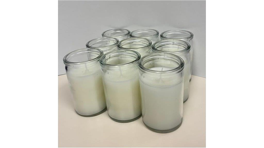 white carolina emergency candle