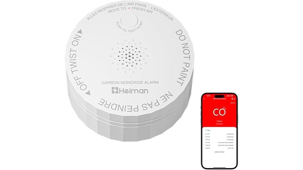 wi fi co detector alerts