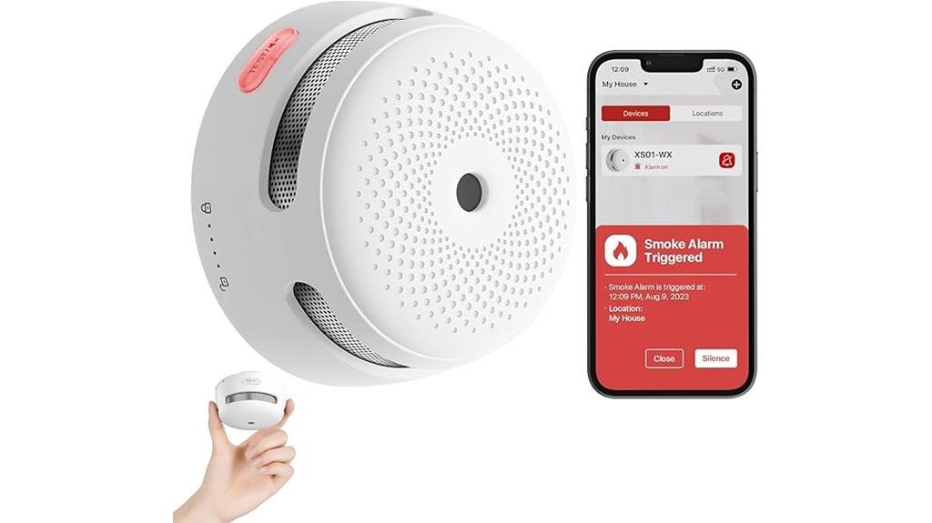 wi fi smoke detector app