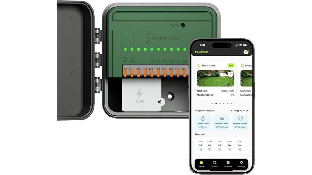wifi 8 zone sprinkler