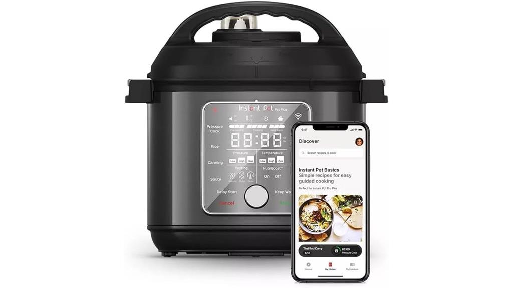 wifi enabled 6 quart pressure cooker