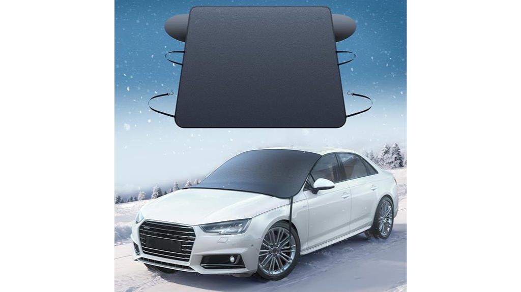 windshield snow cover