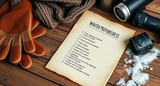 winter readiness checklist printable