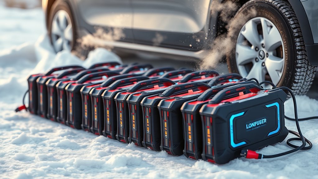 winter ready portable car chargers
