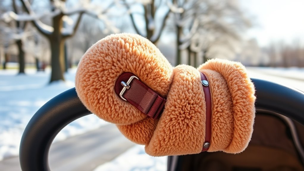 winter stroller hand muff considerations