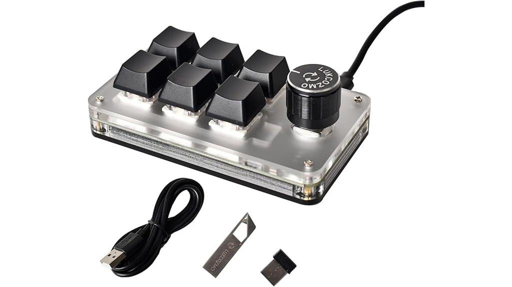 wireless 6 key mechanical