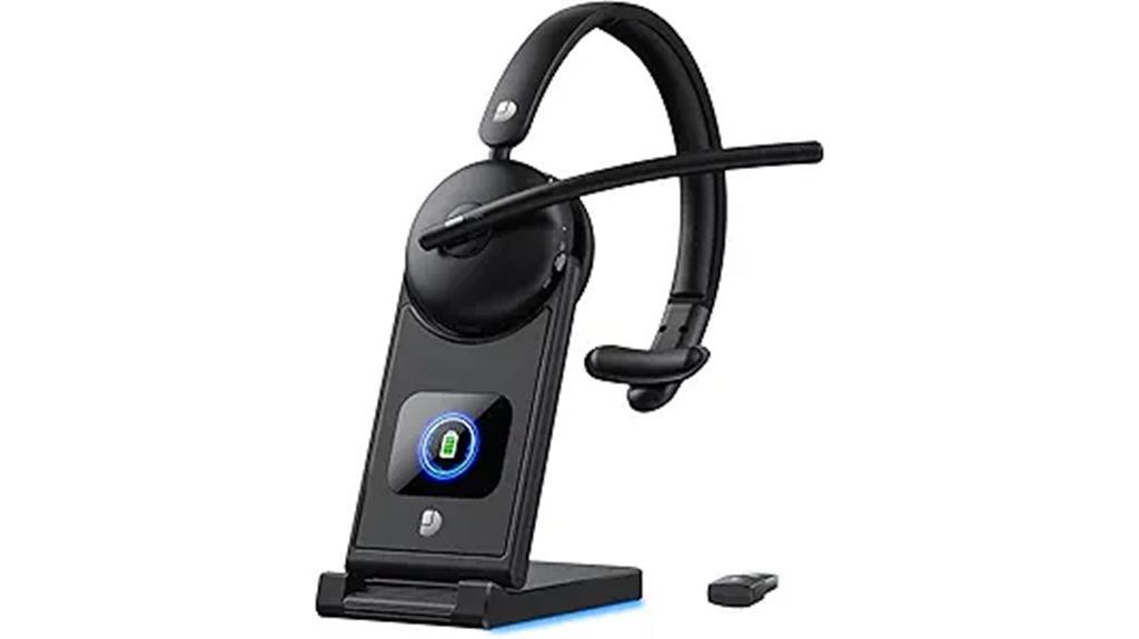 wireless bluetooth headset with mic