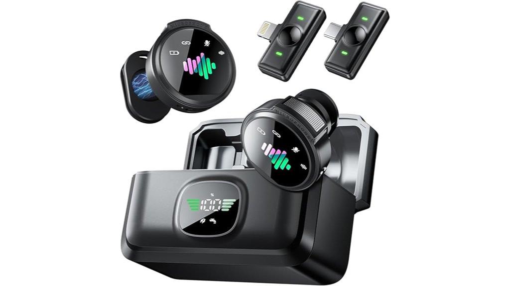 wireless lavalier microphone for iphone