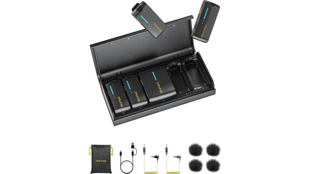 wireless lavalier microphone system